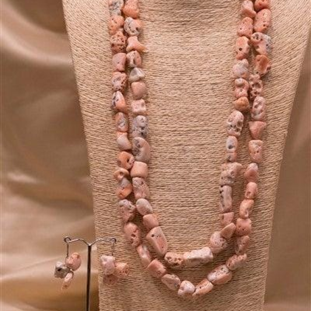 Coral Rough Mala-0