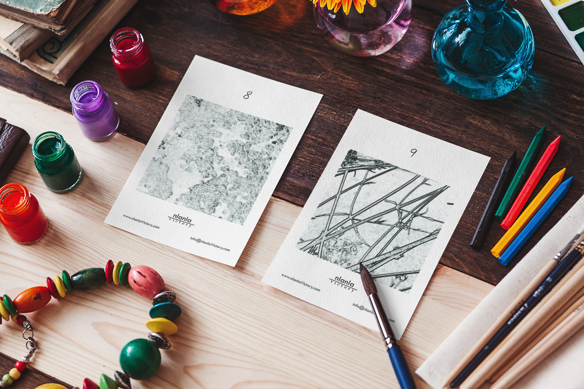 Watercolour Advent Calendar, Painting Advent Calendar, Painting Kit, Christmas Countdown